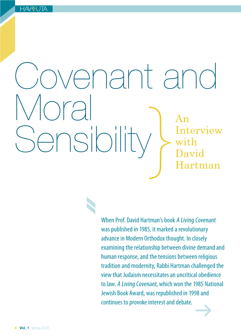 Interview with David Hartman