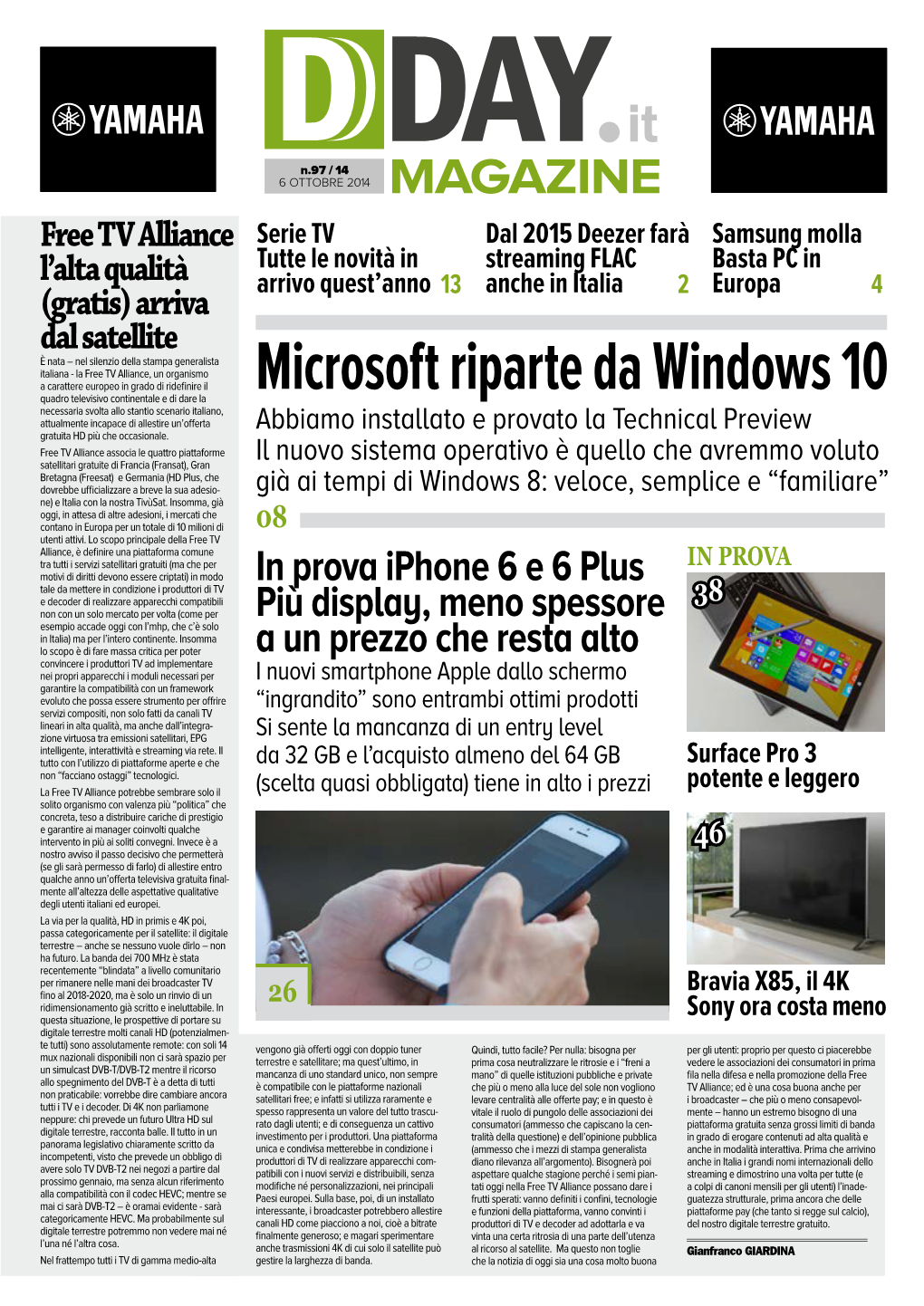 Microsoft Riparte Da Windows 10