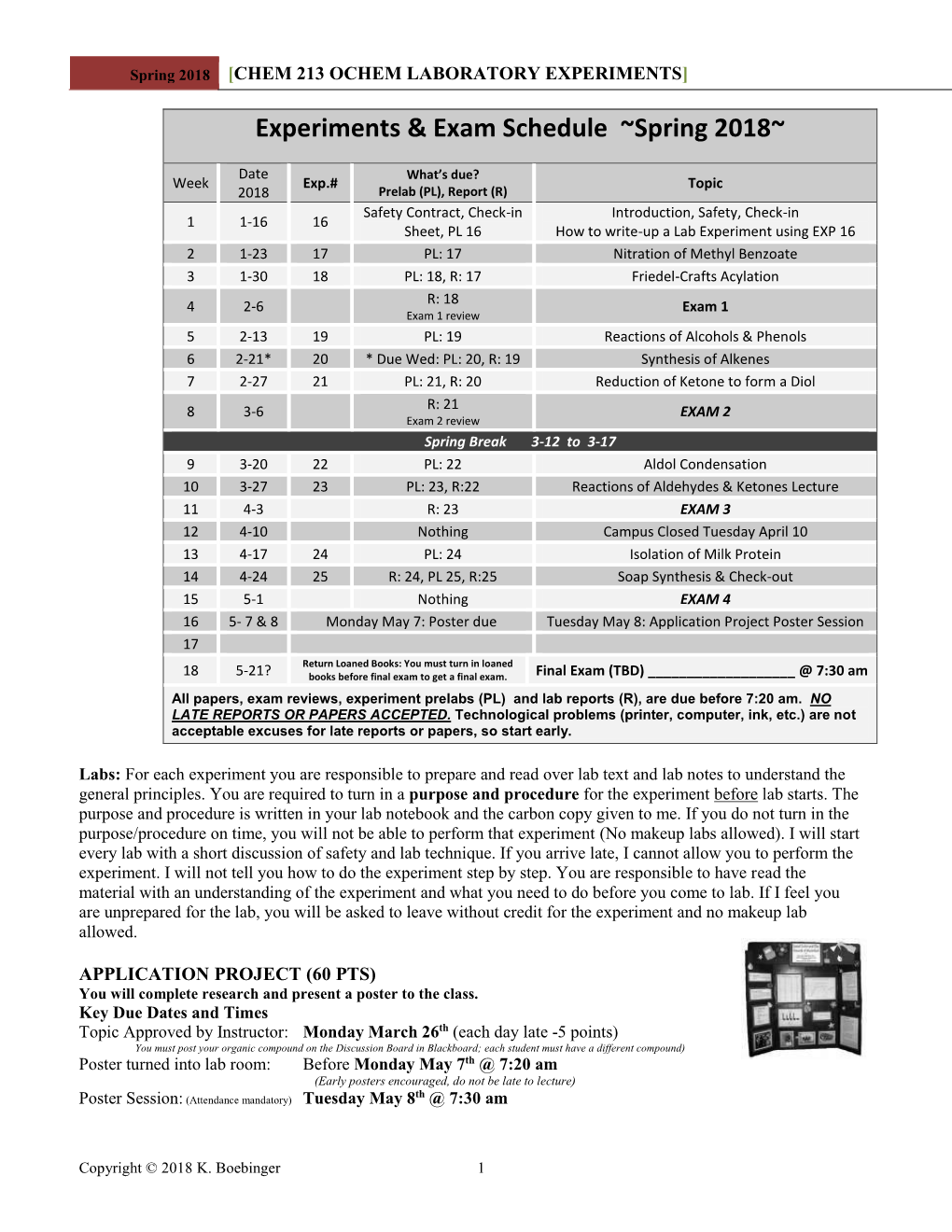 Chem 213 Ochem Laboratory Experiments]