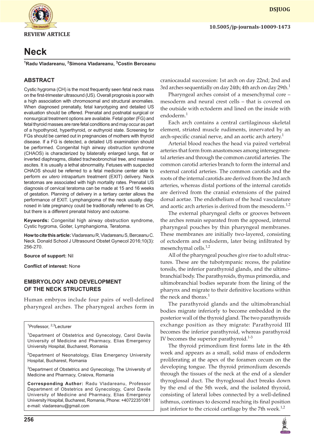 256 DSJUOG Review Article