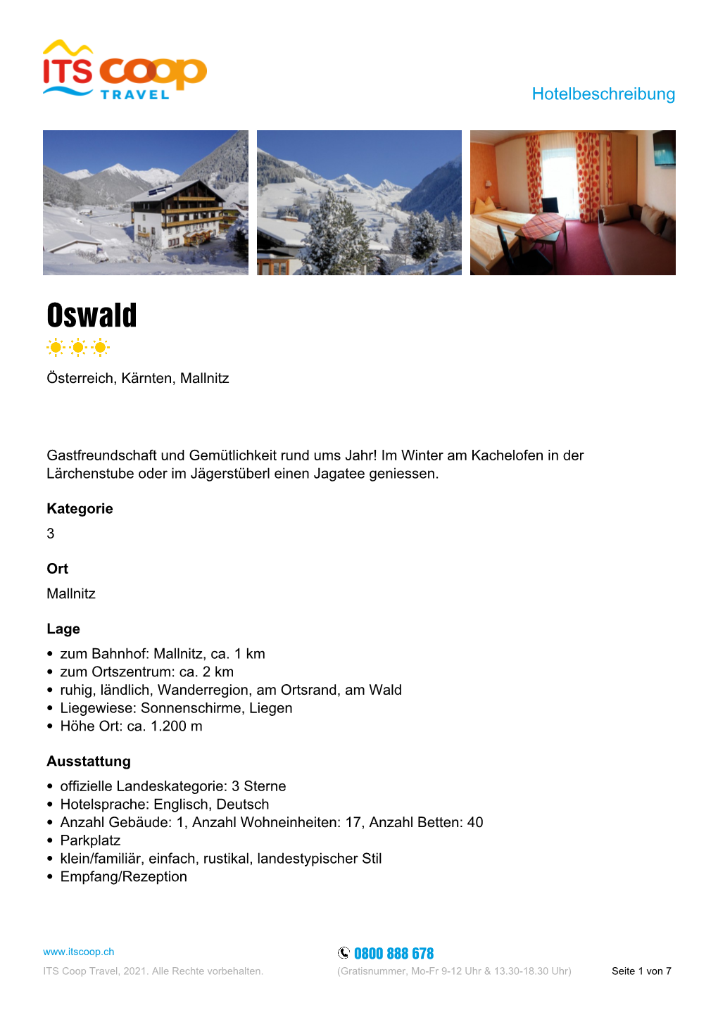 Hotel Pension Oswald
