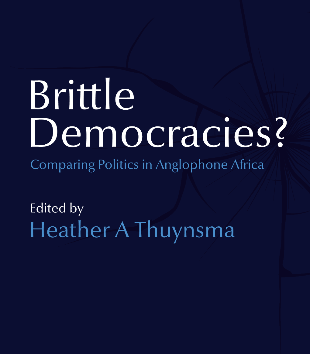 Elections in Anglophone African Countries 41 Yolanda Sadie 4 5 3 Youth Participation in Anglophone Africa 79 Victoria Graham