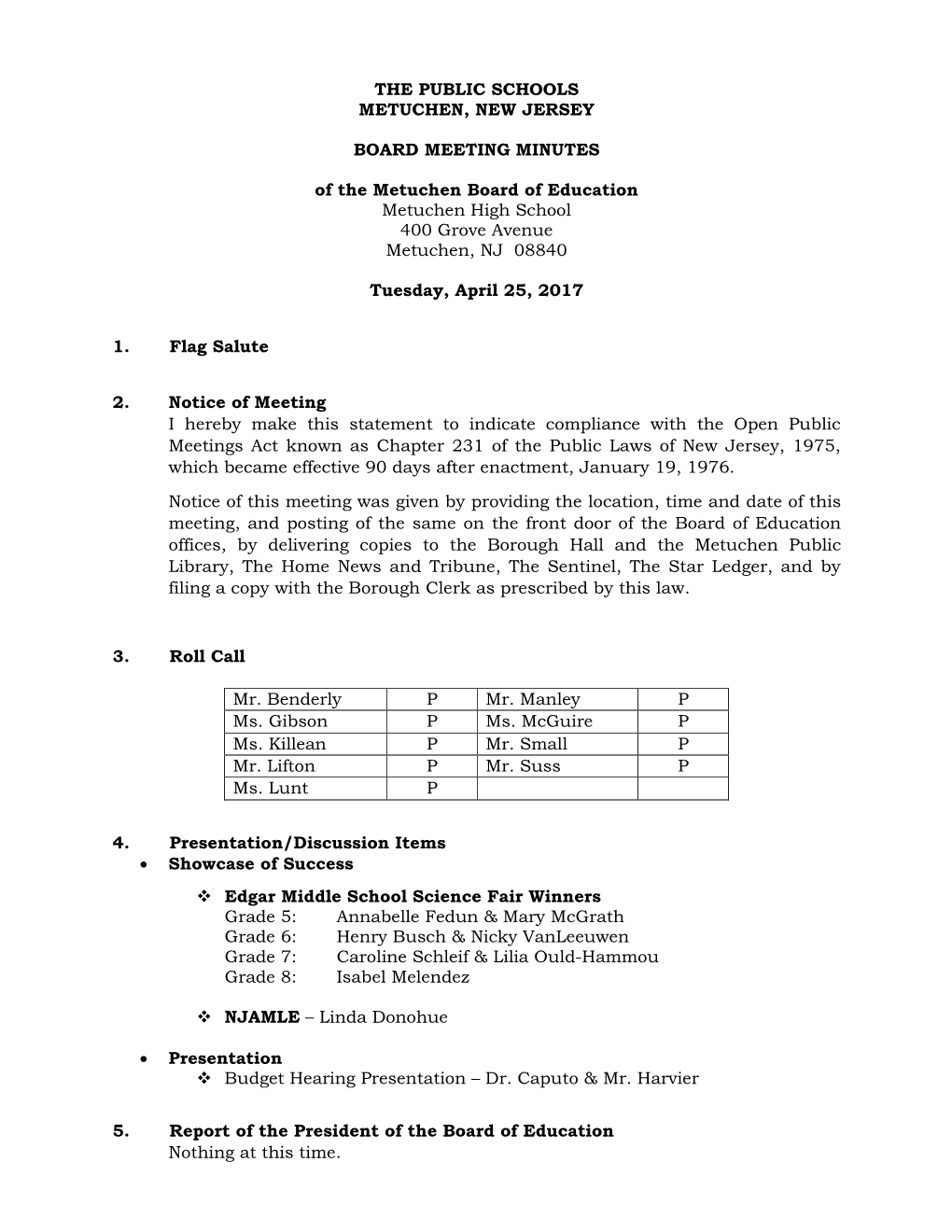 Agenda 4-25-17 Minutes.Pdf