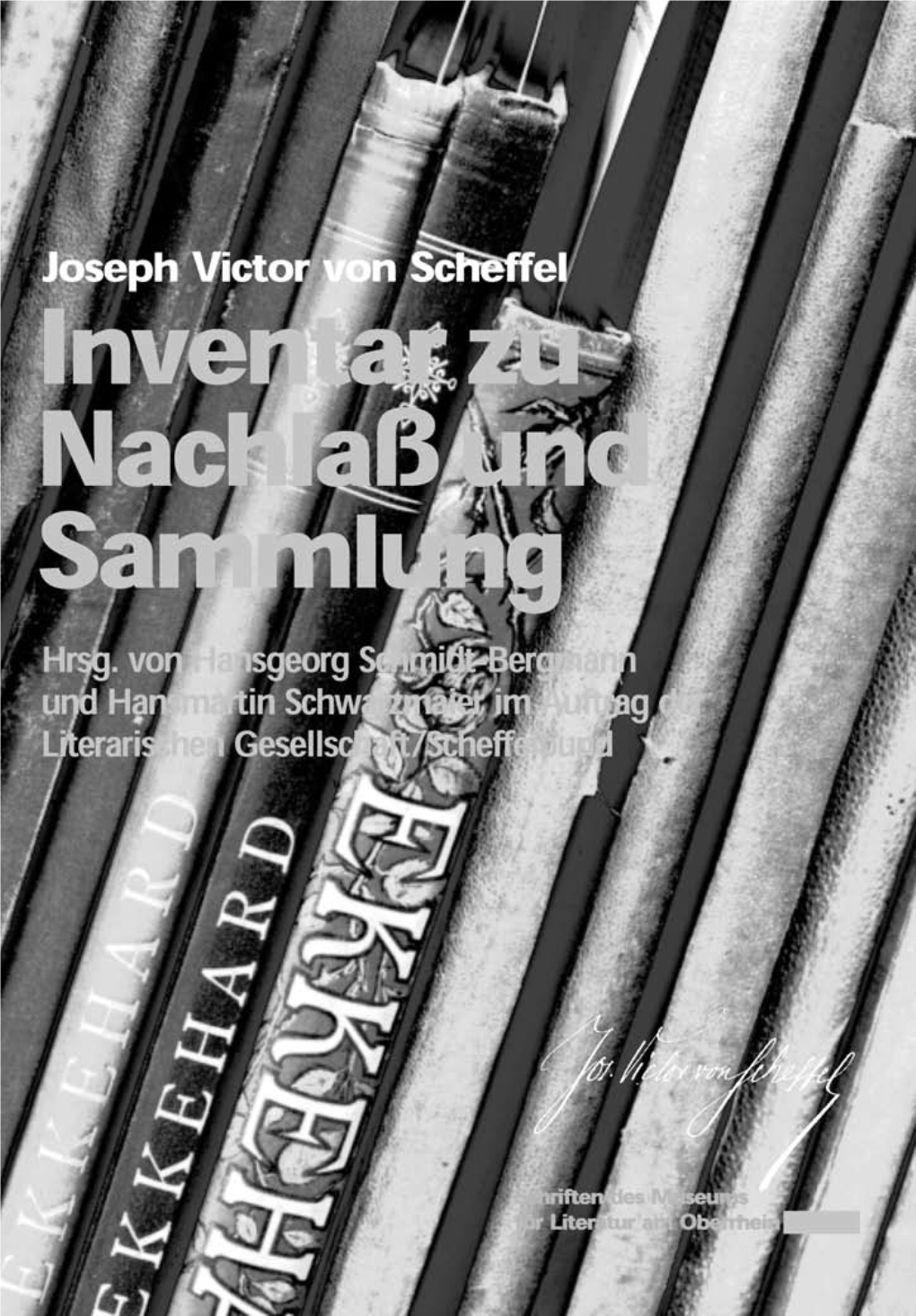 Joseph Victor Von Scheffel Inventar Zu Nachlaß Und Sammlung Band I