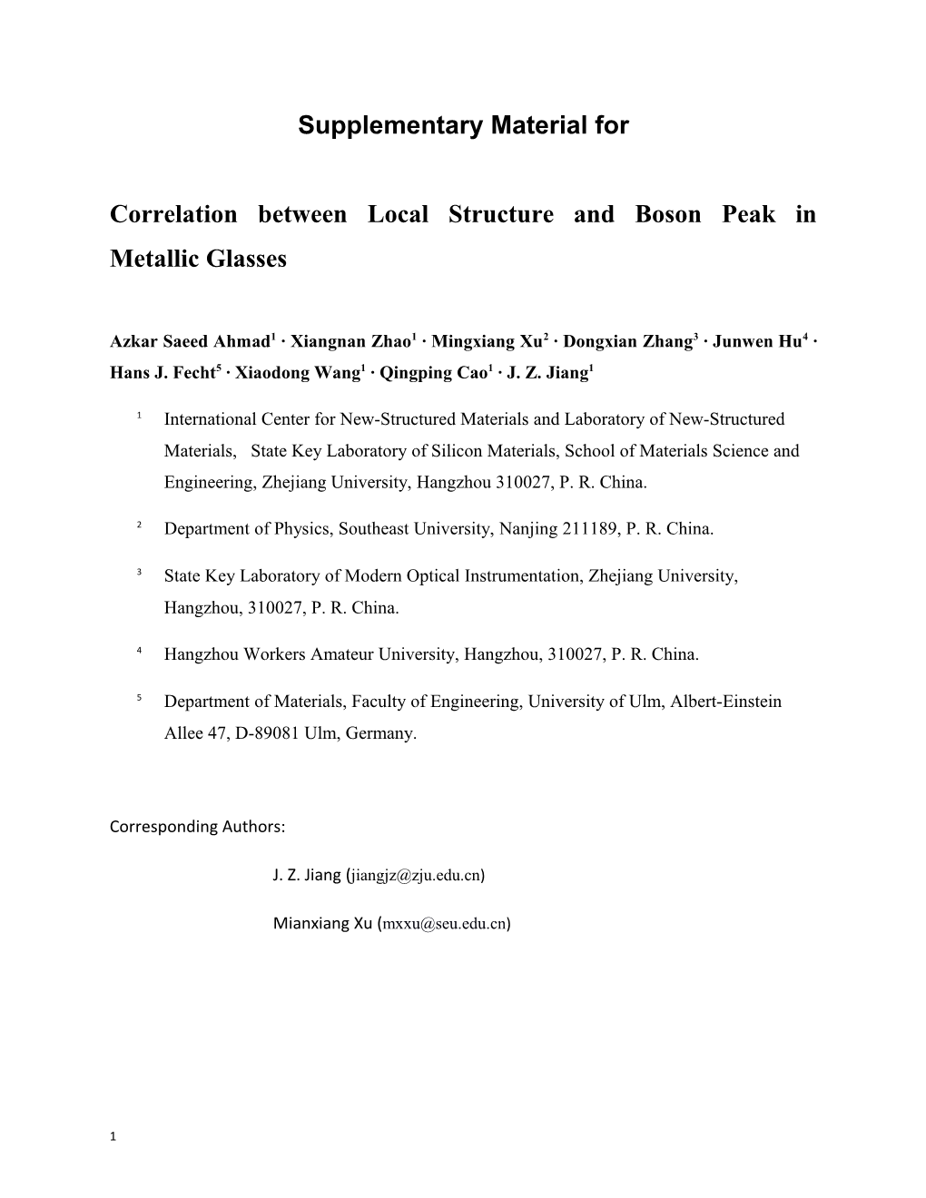 Correlation Between Local Structure and Boson Peak in Metallic Glasses