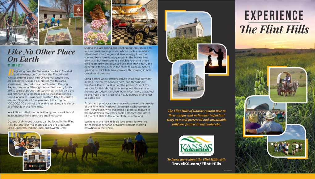 EXPERIENCE the Flint Hills