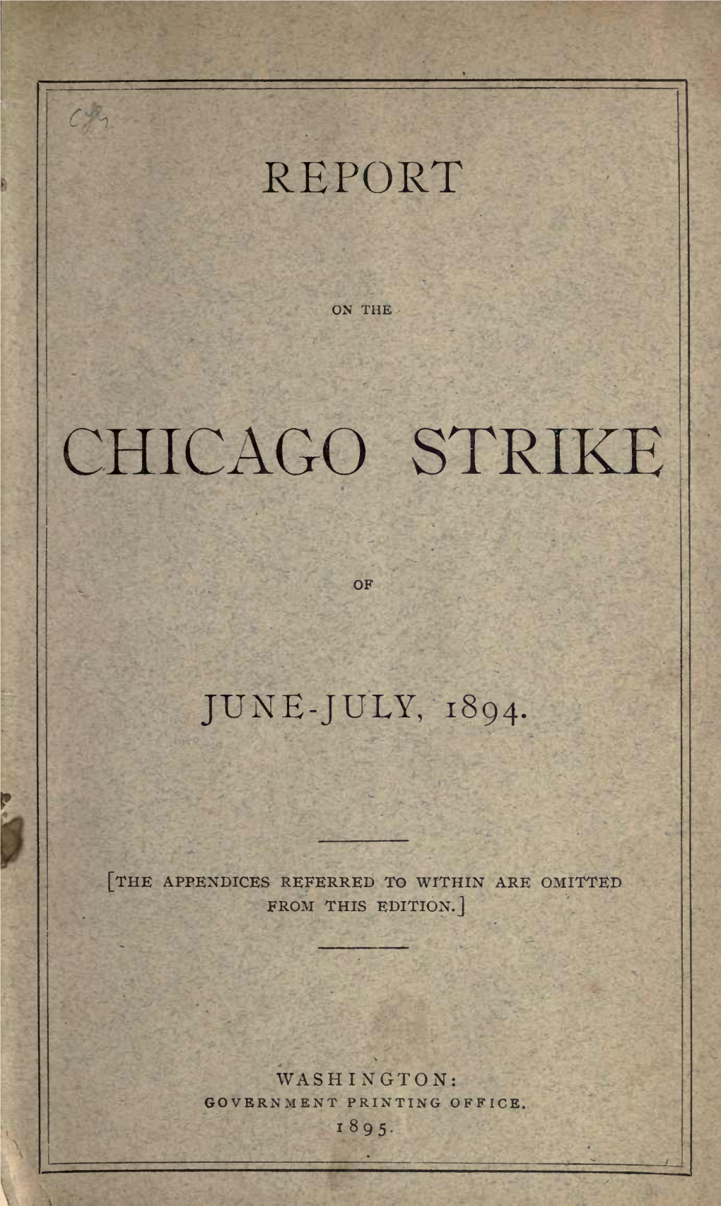 Chicago Strike