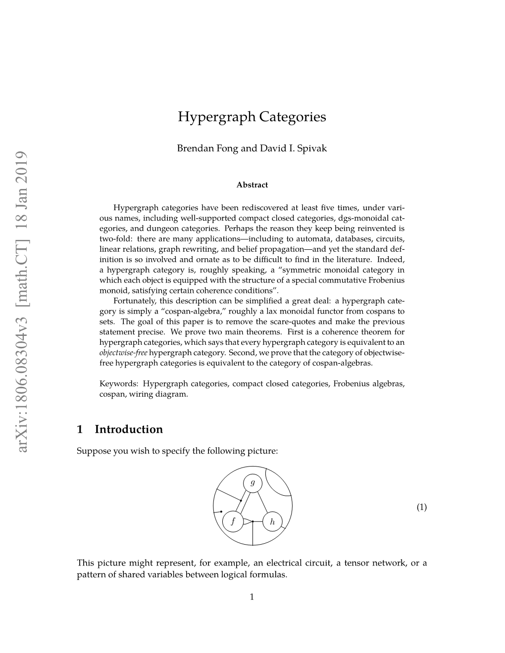 Hypergraph Categories