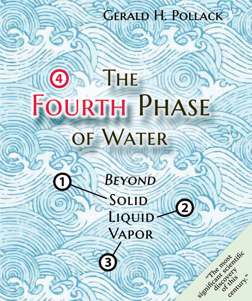 The Fourth Phase of Water Beyond Solid, Liquid, and Vapor