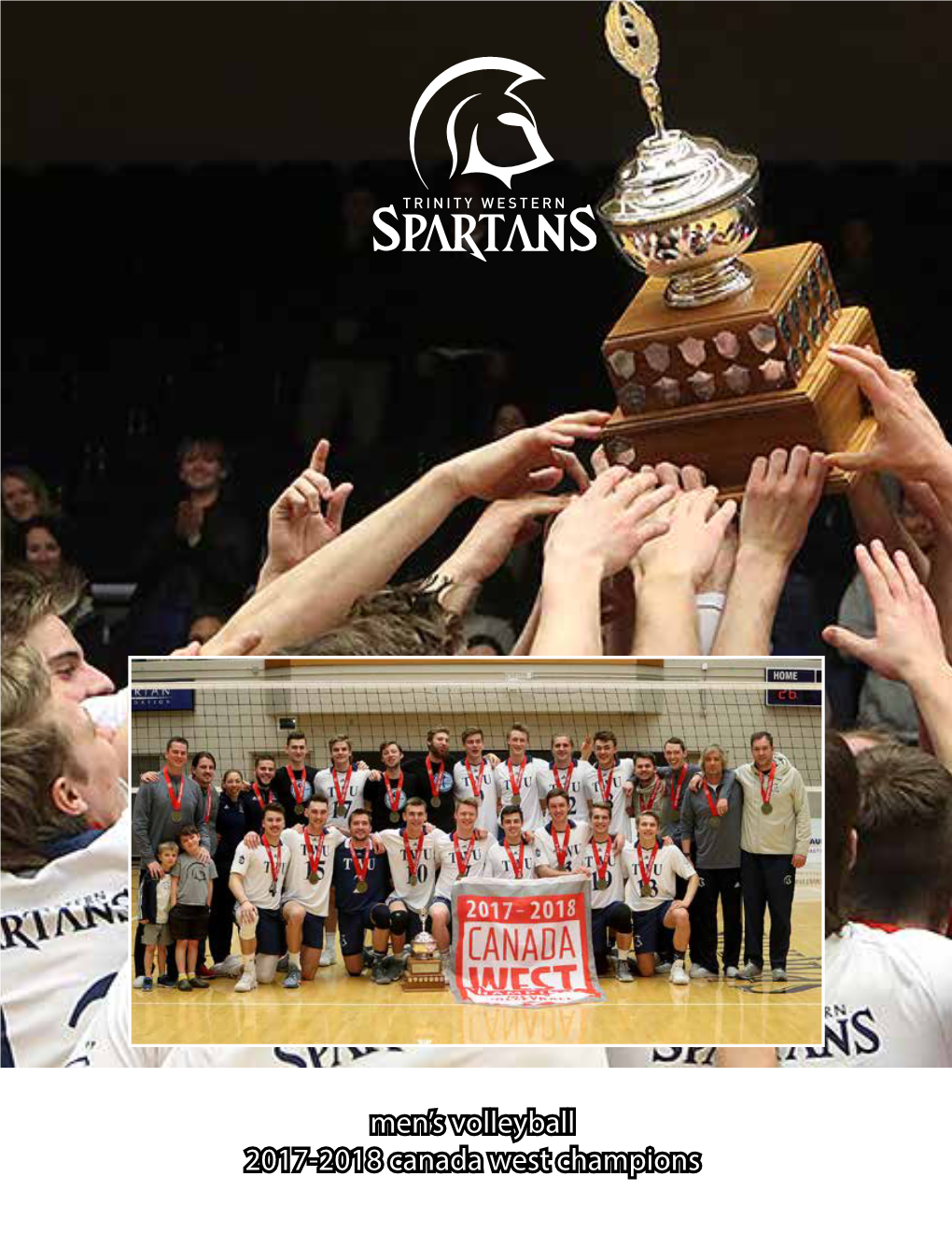 Men's Volleyball 2017-2018 Canada West Champions