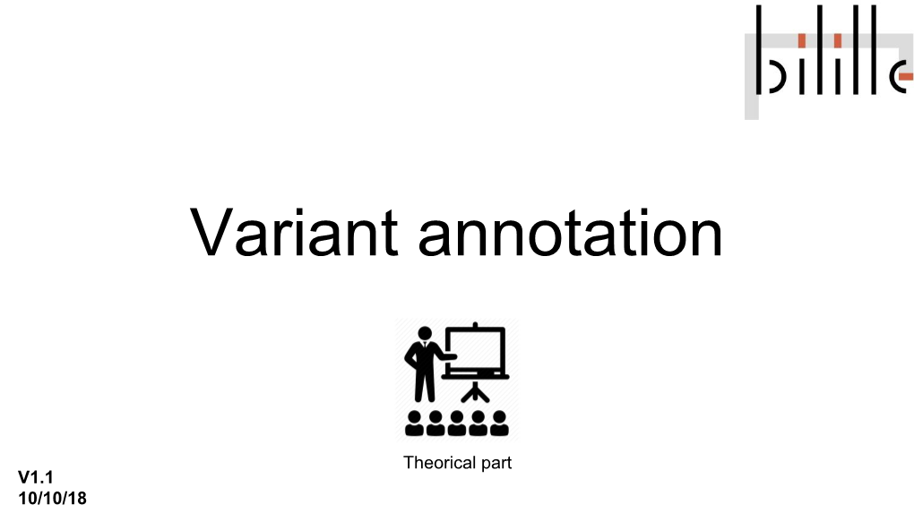 Variant Annotation