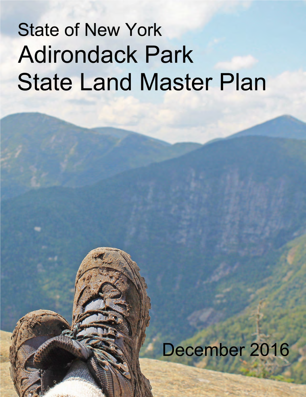 2016 Adirondack Park State Land Master Plan