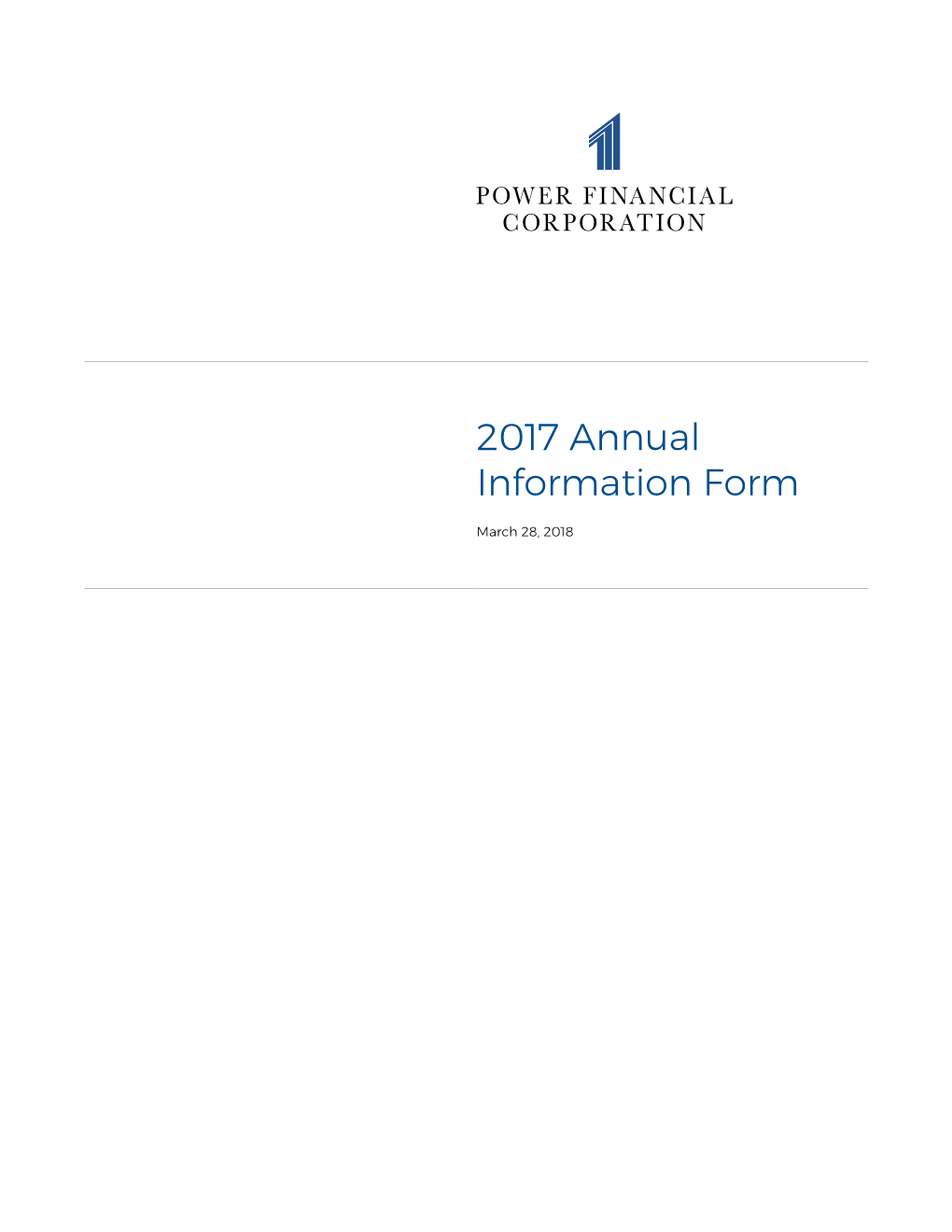 2017 Annual Information Form