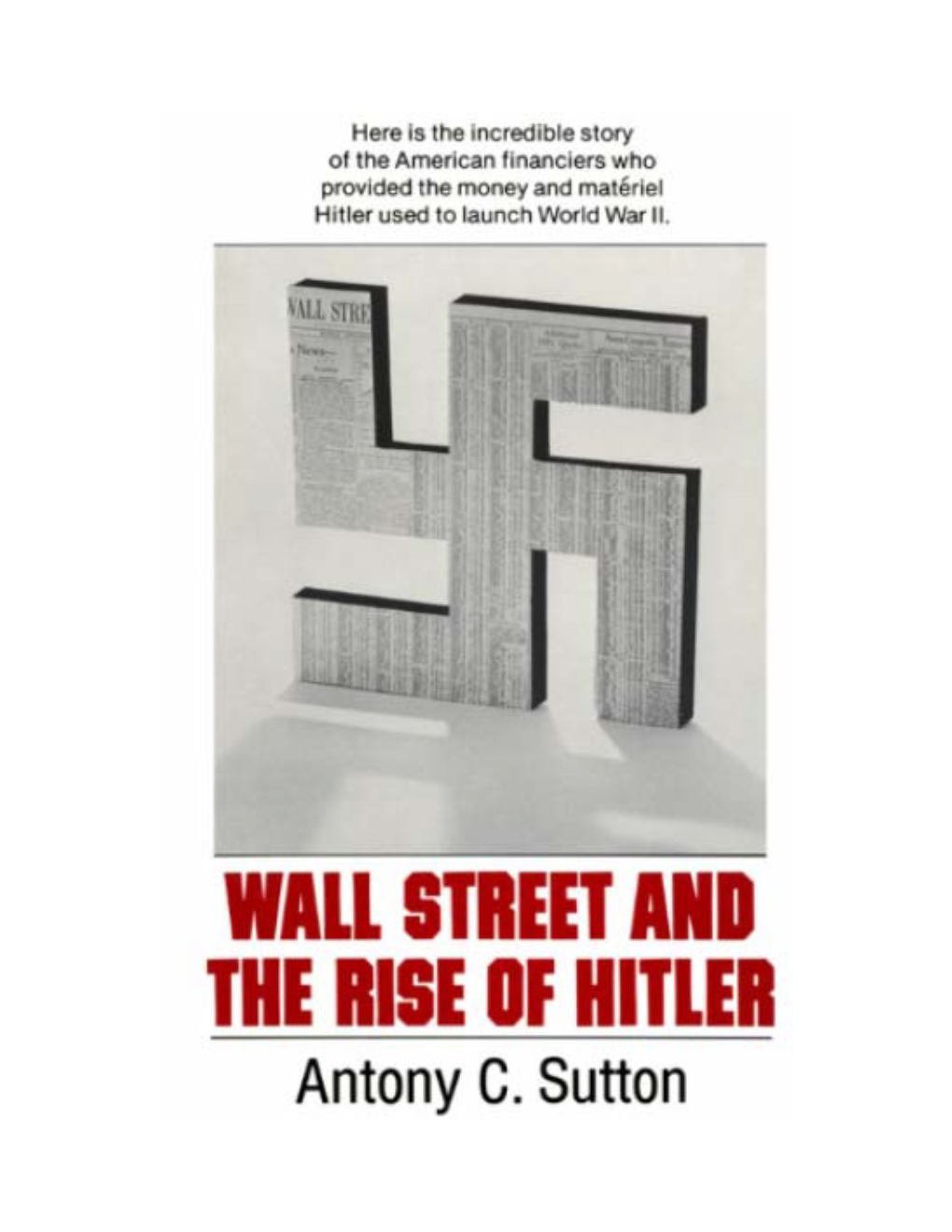 Wall Street and the Rise of Hitler