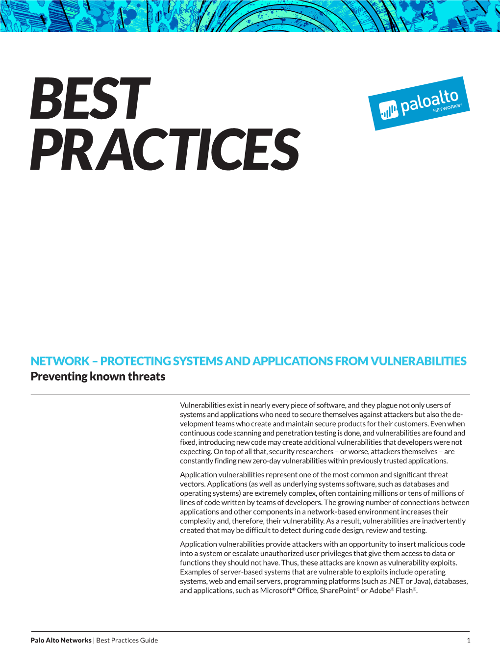 Best Practices: Protecting Vulnerable Systems