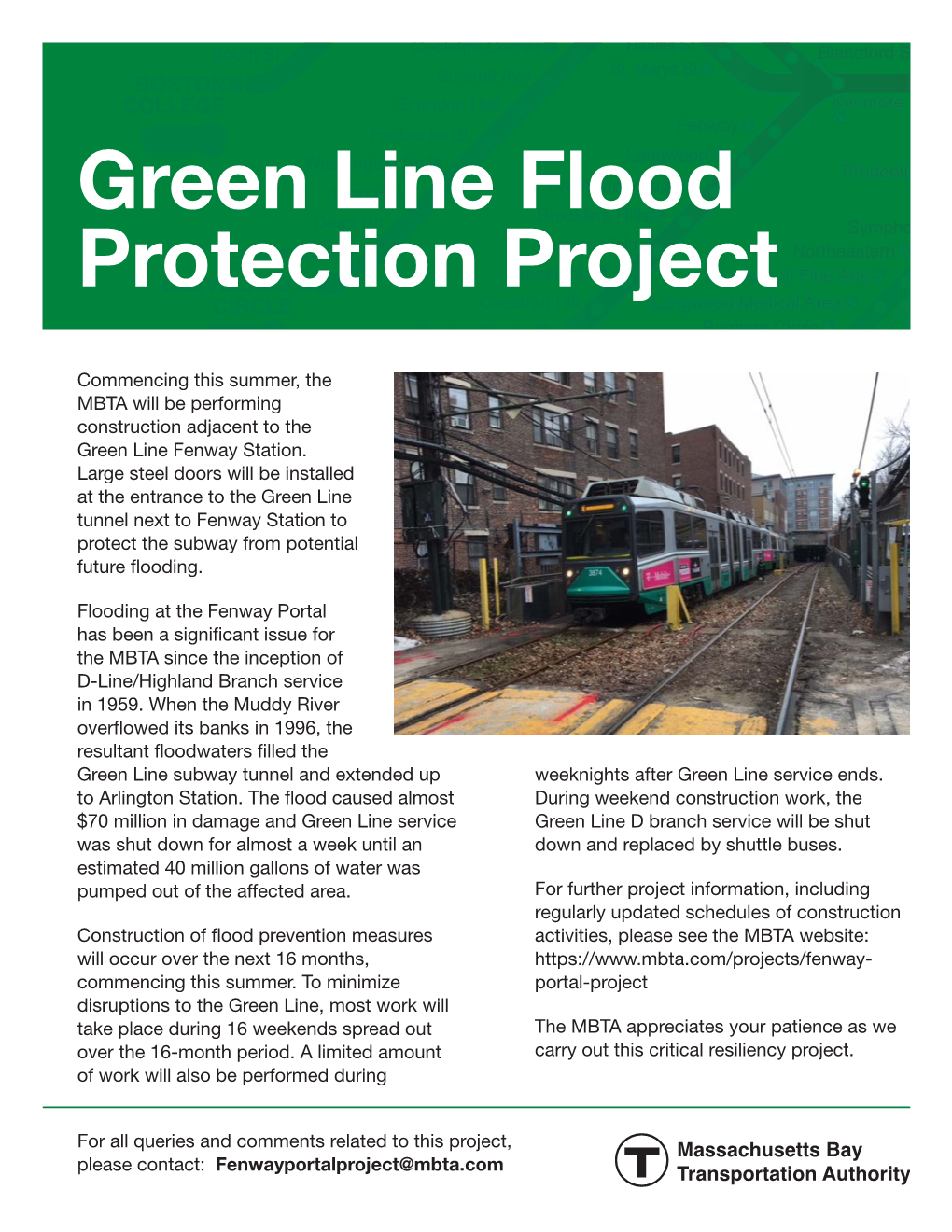 Green Line Flood Protection Project