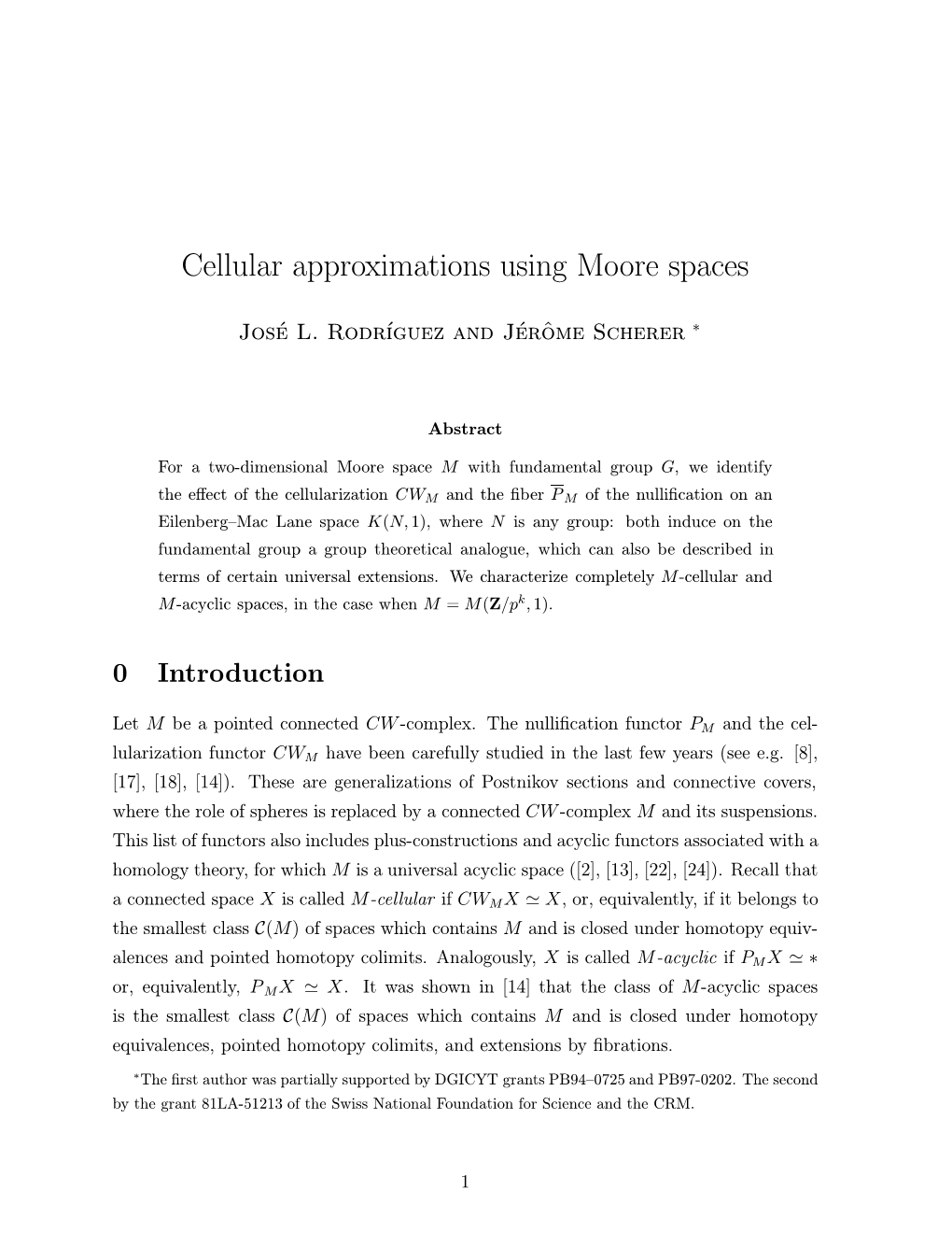 Cellular Approximations Using Moore Spaces