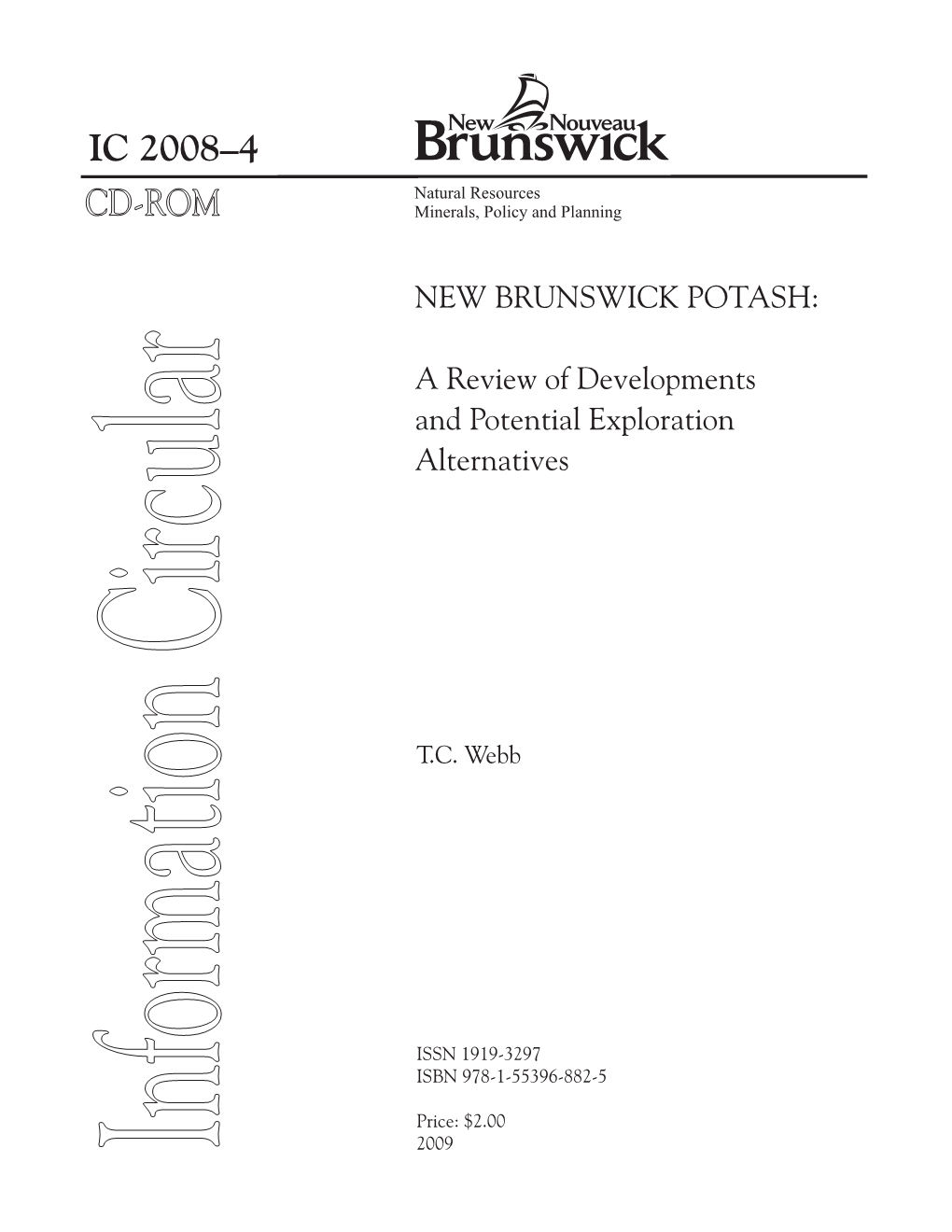 New Brunswick Potash – Review of Developments and Potential