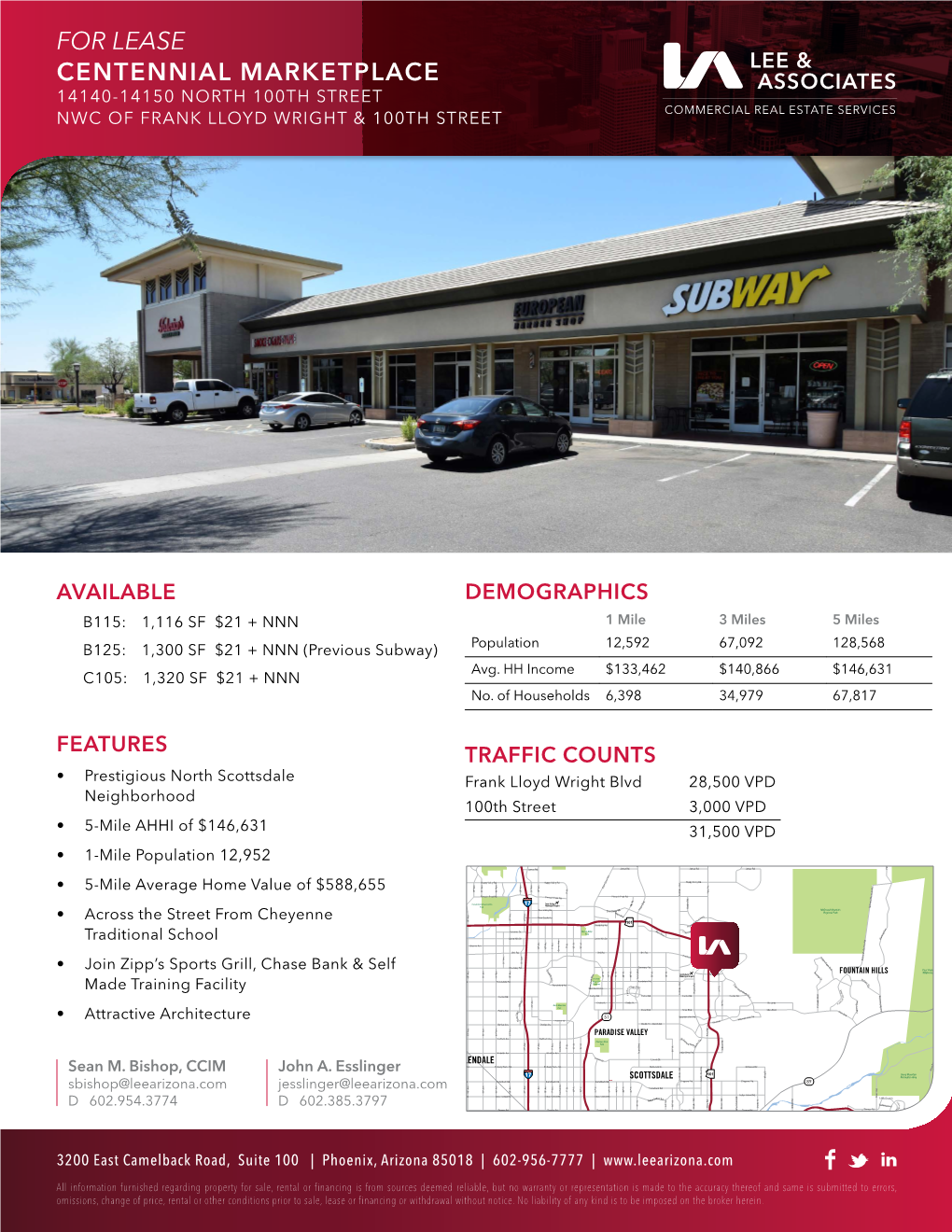 Centennial Marketplace for Lease