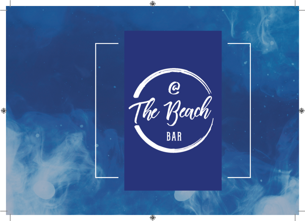 Beach Bar Menu 2.Indd