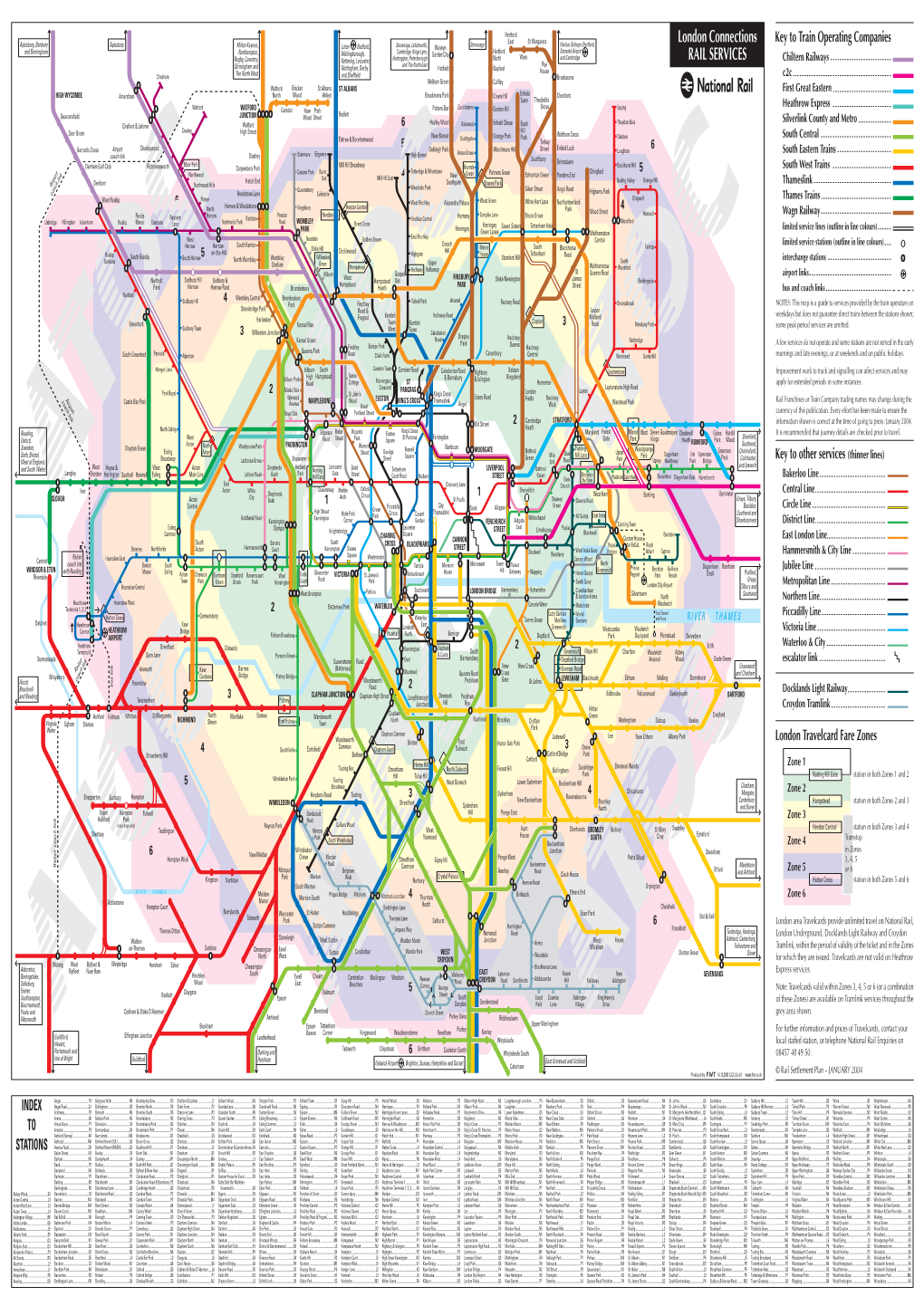 London Connections RAIL SERVICES