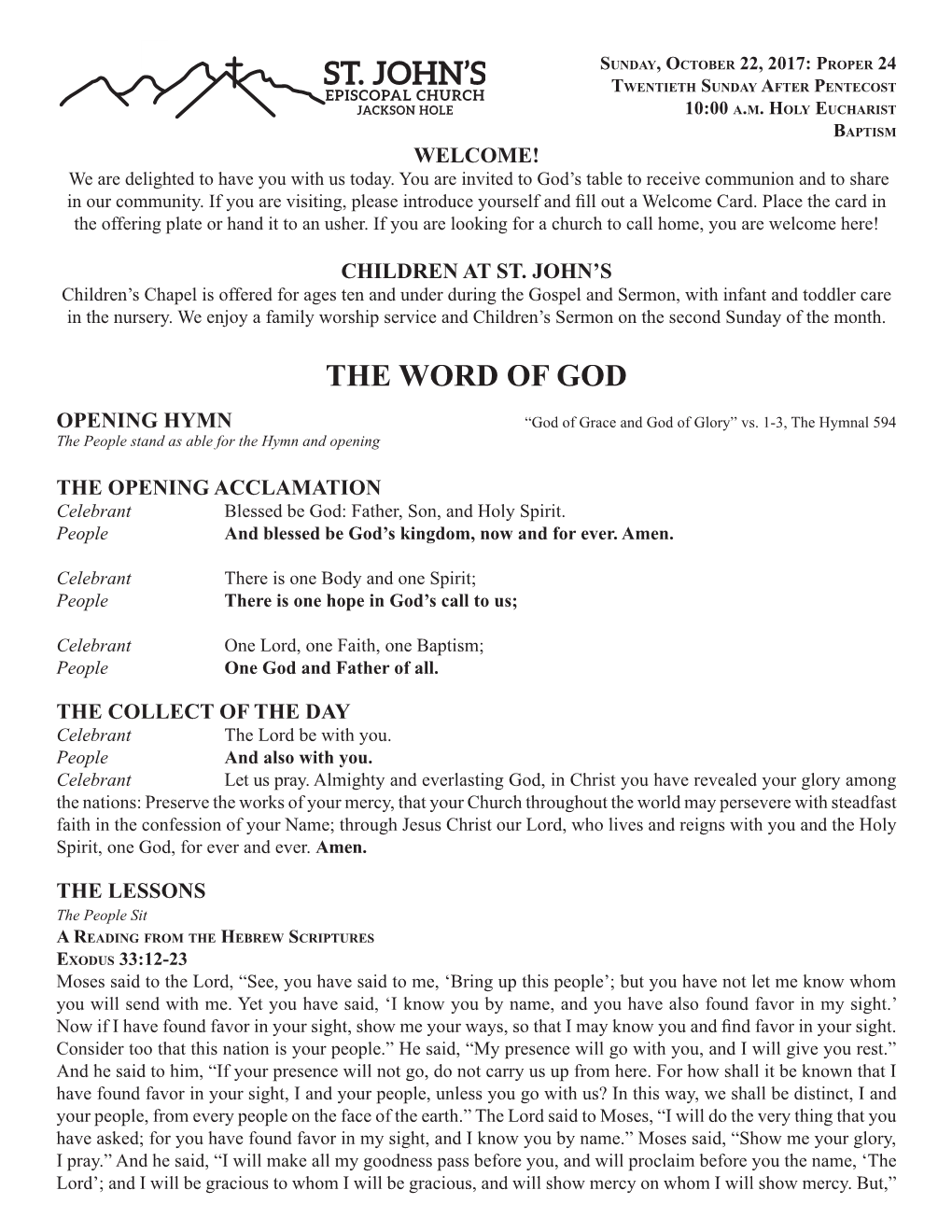 The Word of God