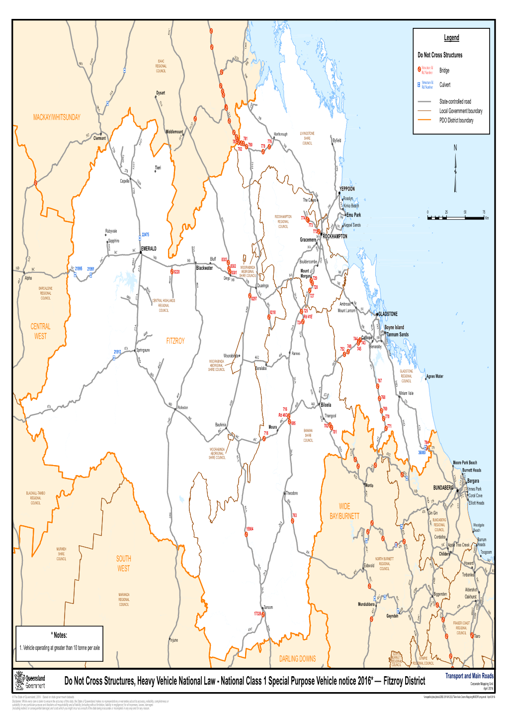 Fitzroy District Corporate Mapping Unit April 2016