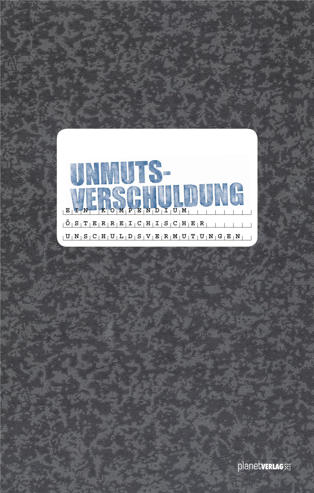 Unmutsverschuldung