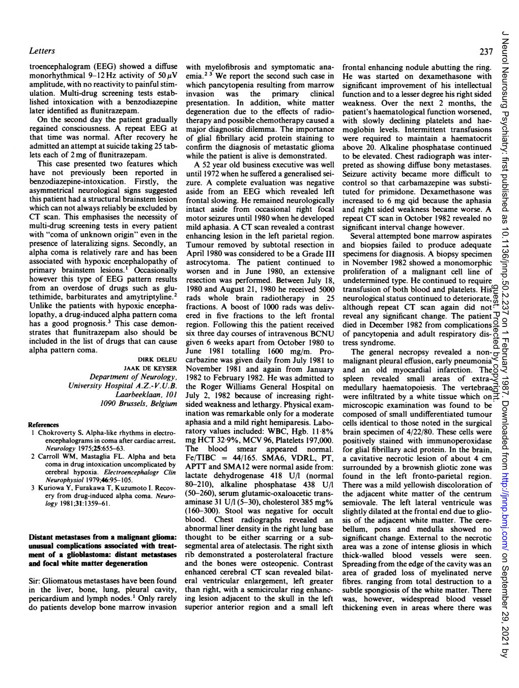 In Theliver, Bone, Lung, Pleuralcavity, Do Patients Develop Bone Marrow Invasion