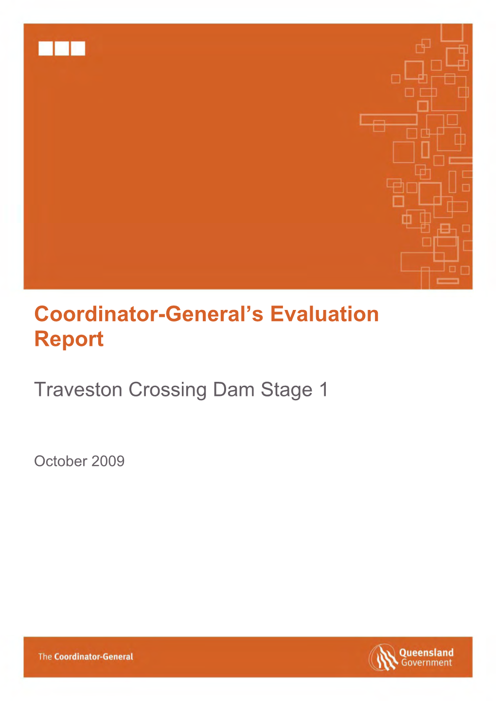 Traveston Crossing Dam Stage 1
