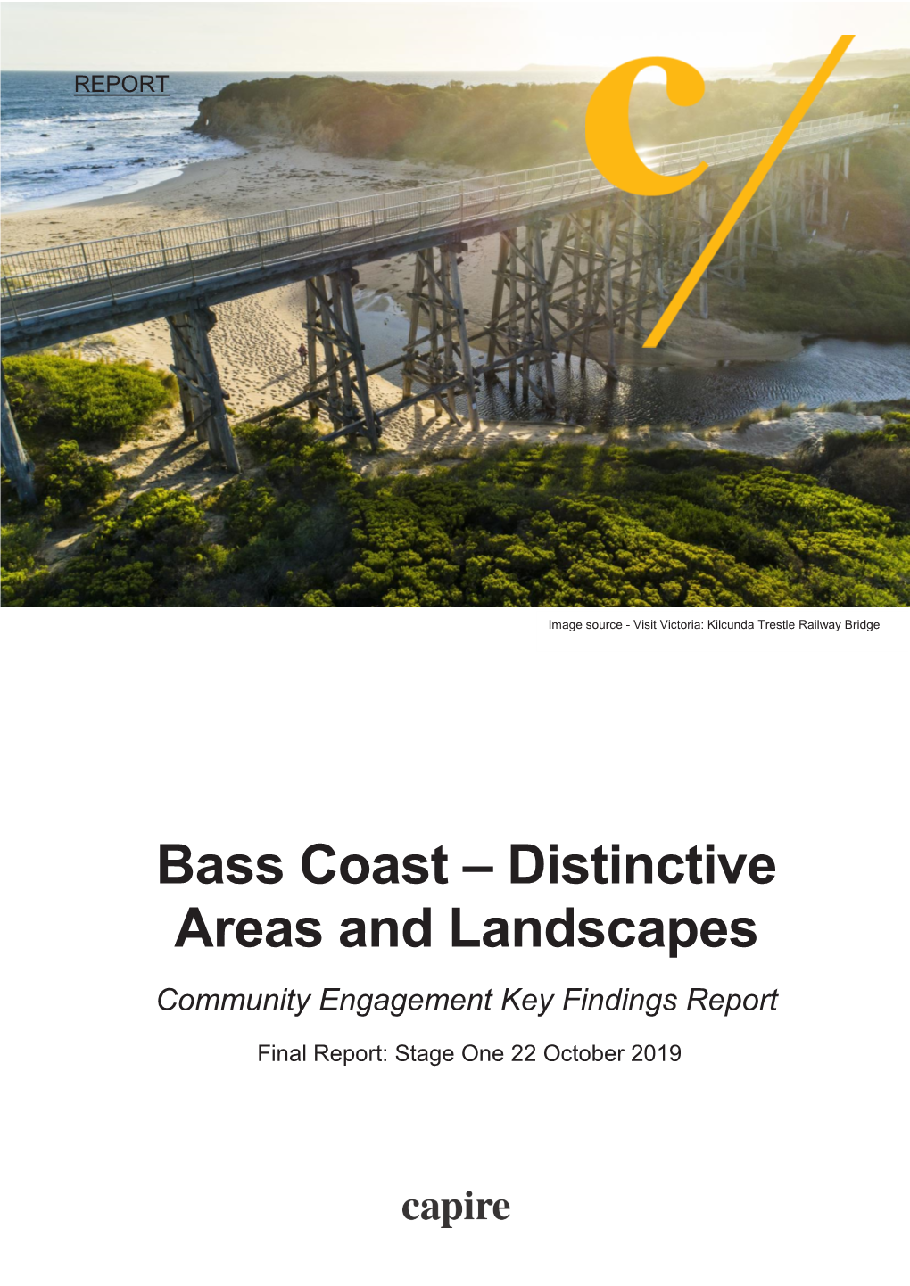 Bass Coast – Distinctive Areas and Landscapes Community Engagement Key Findings Report