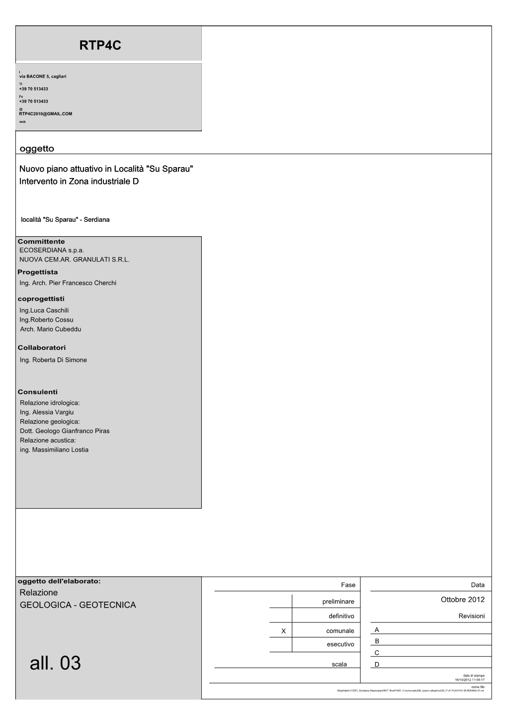 Relazione Geologica-Geotecnica