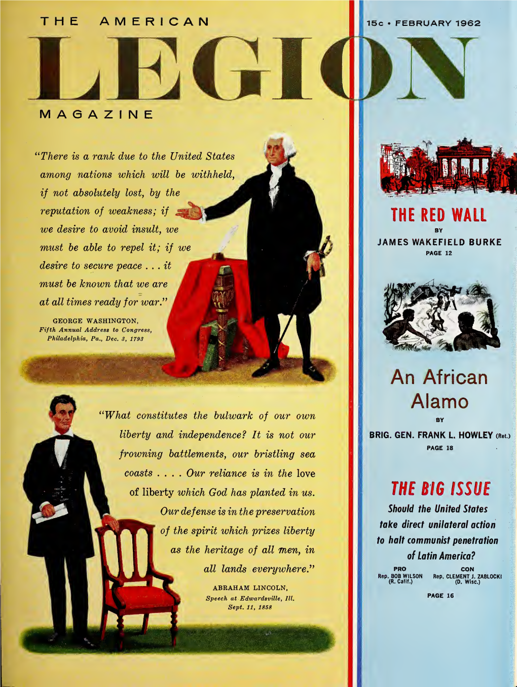The American Legion Magazine [Volume 72, No. 2 (February 1962)]