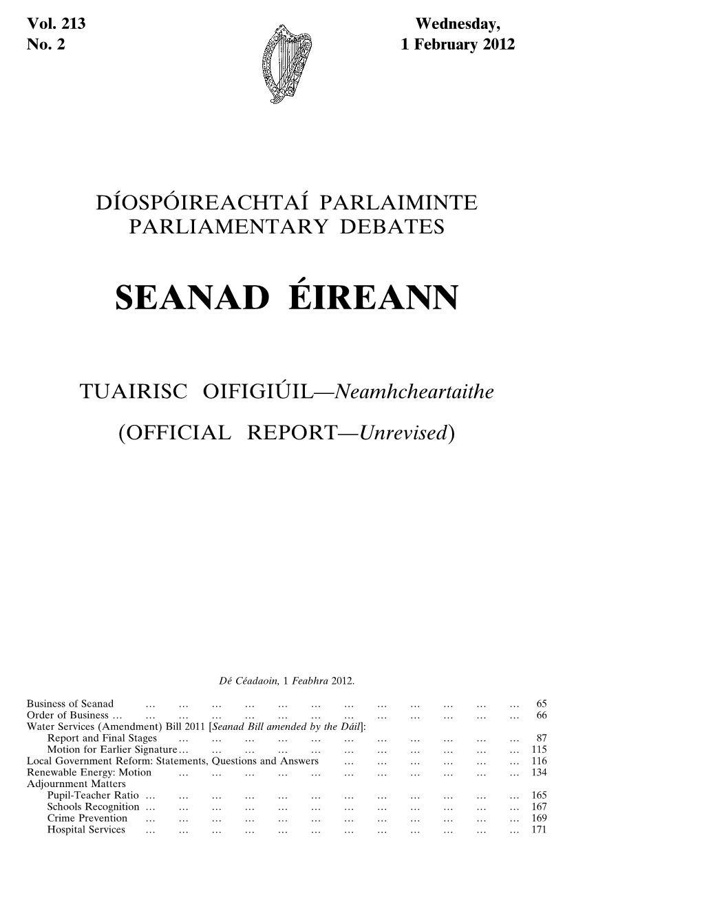 Seanad Éireann