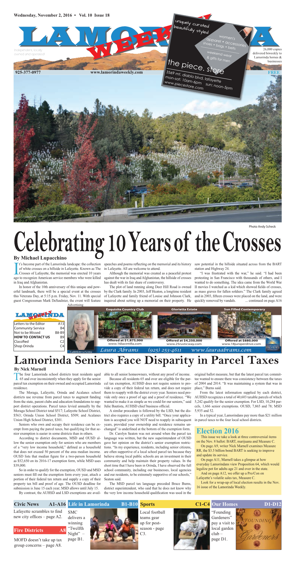 Lamorinda Weekly Issue 18 Volume 10