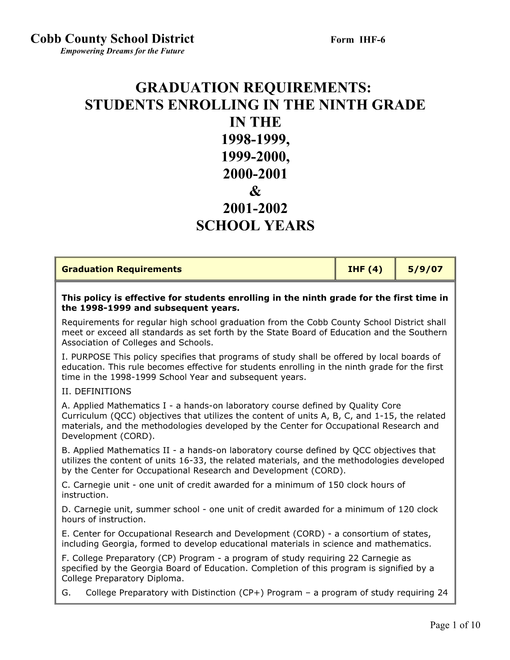 Cobb County School District s12