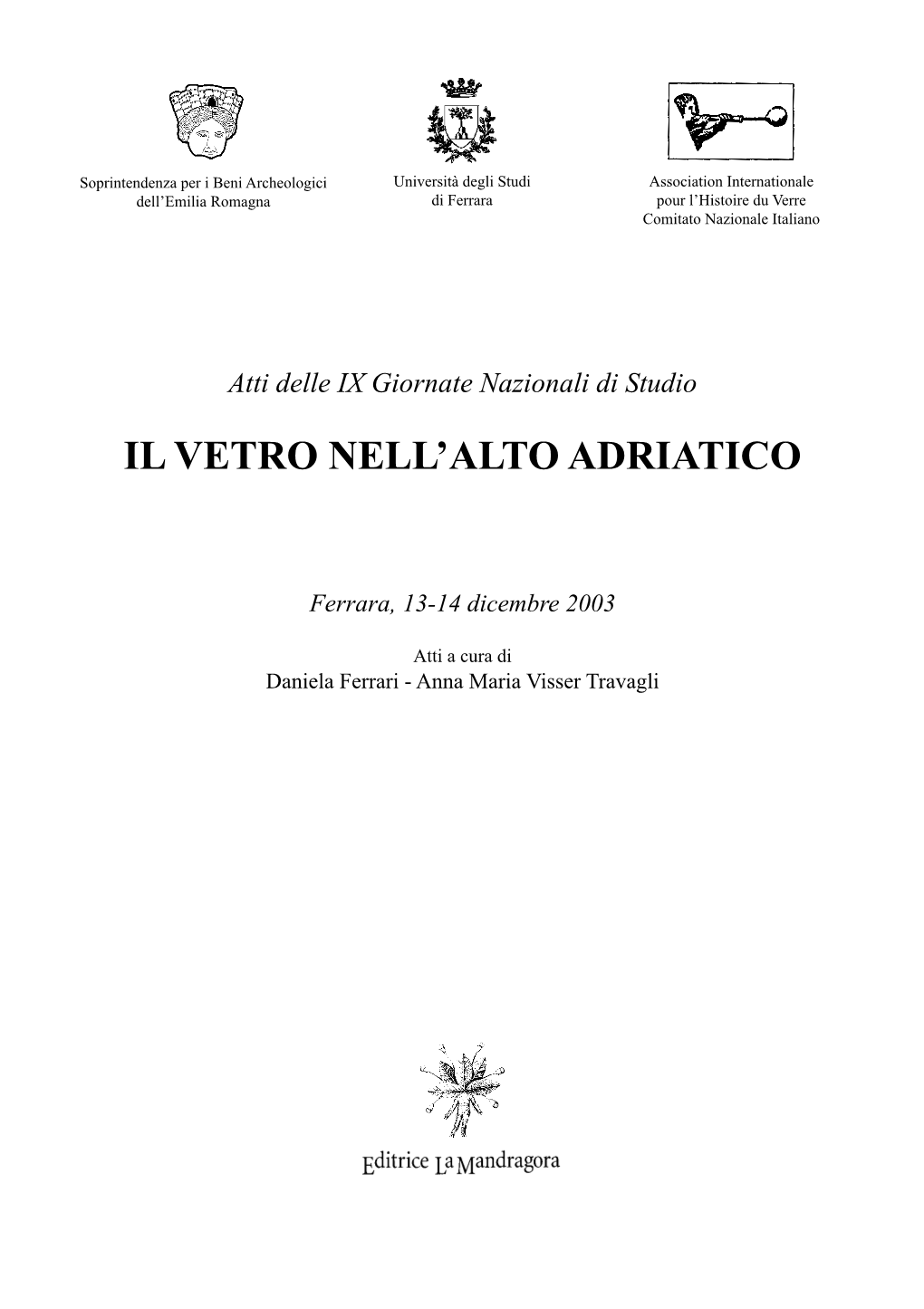 Il Vetro Nell'alto Adriatico