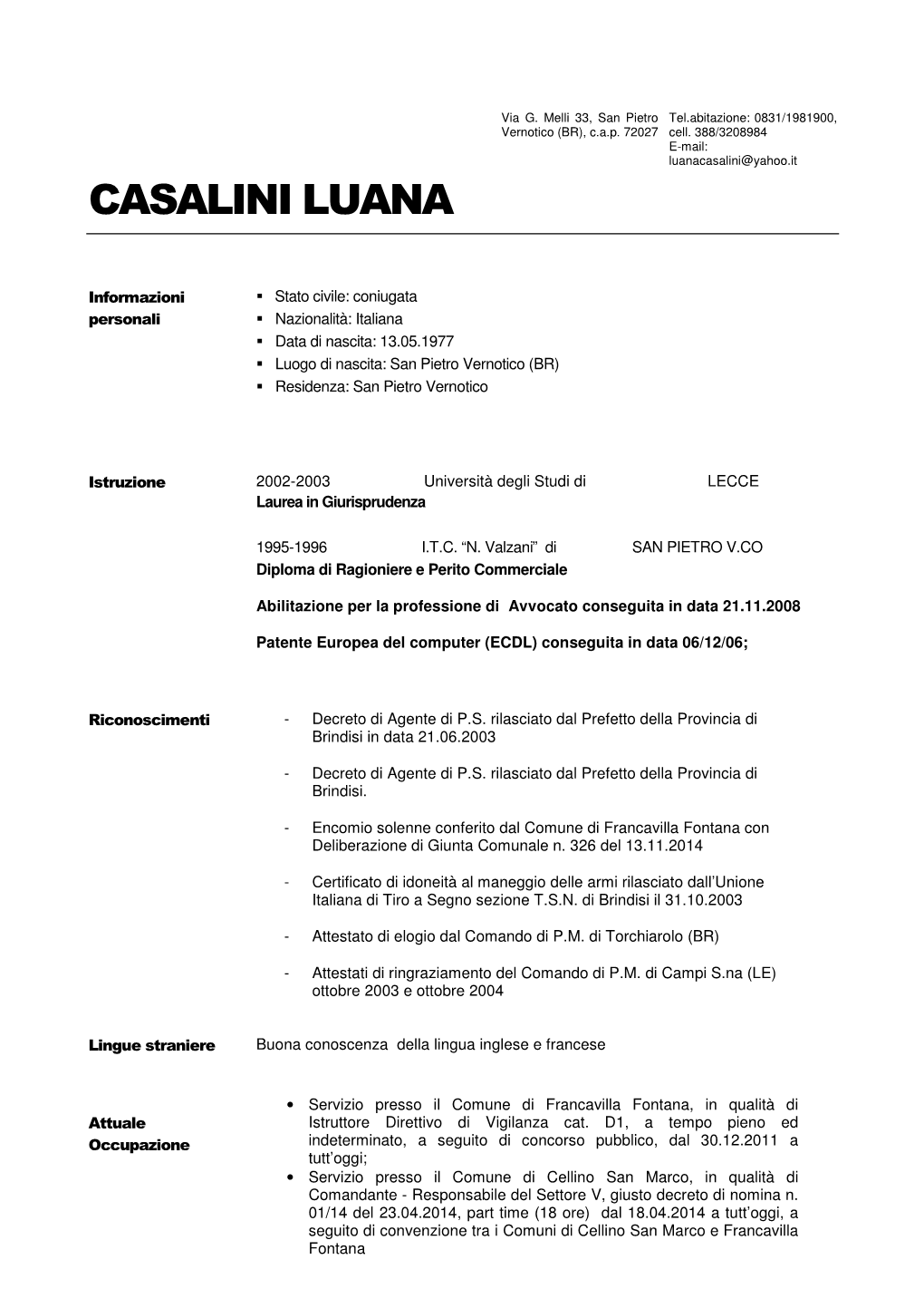 Casalini Luana