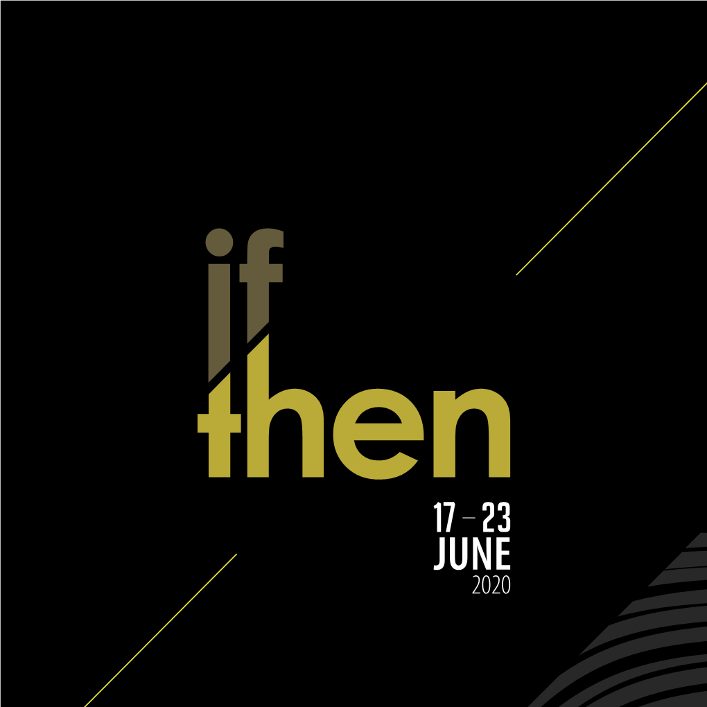 IF/THEN 2020 | 01 02 | IF/THEN 2020 Table of Contents