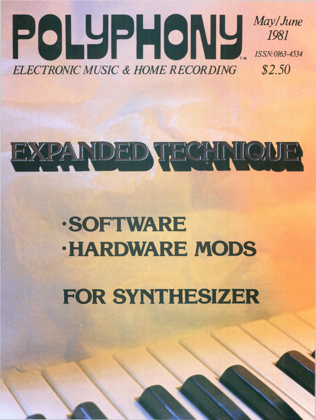 •Software • Hardware Mods for Synthesizer