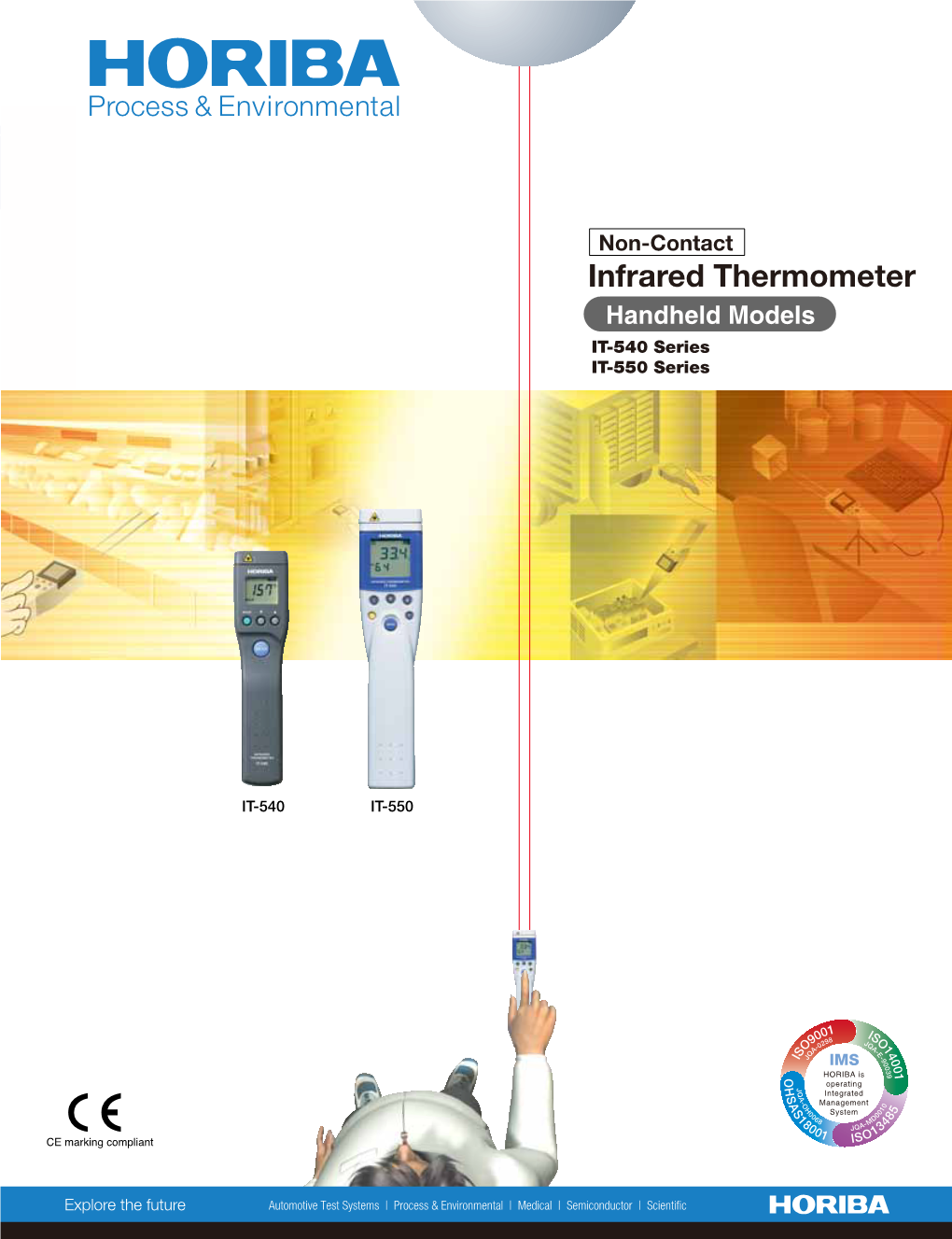 Infrared Thermometer Handheld Models IT-540 Series IT-550 Series