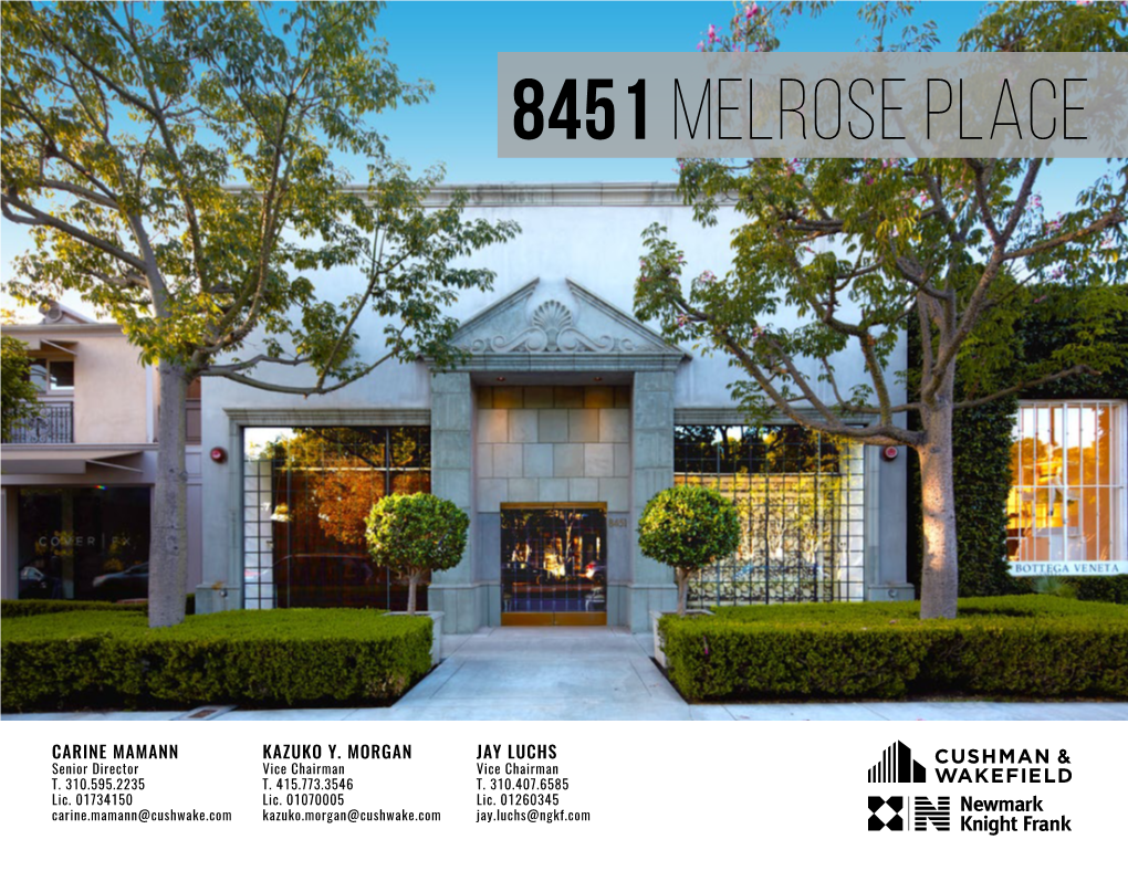 8451 Melrose Place