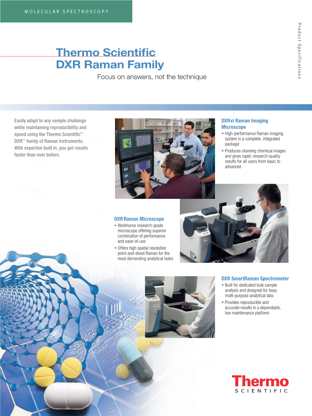 Thermo Scientific DXR Raman Family