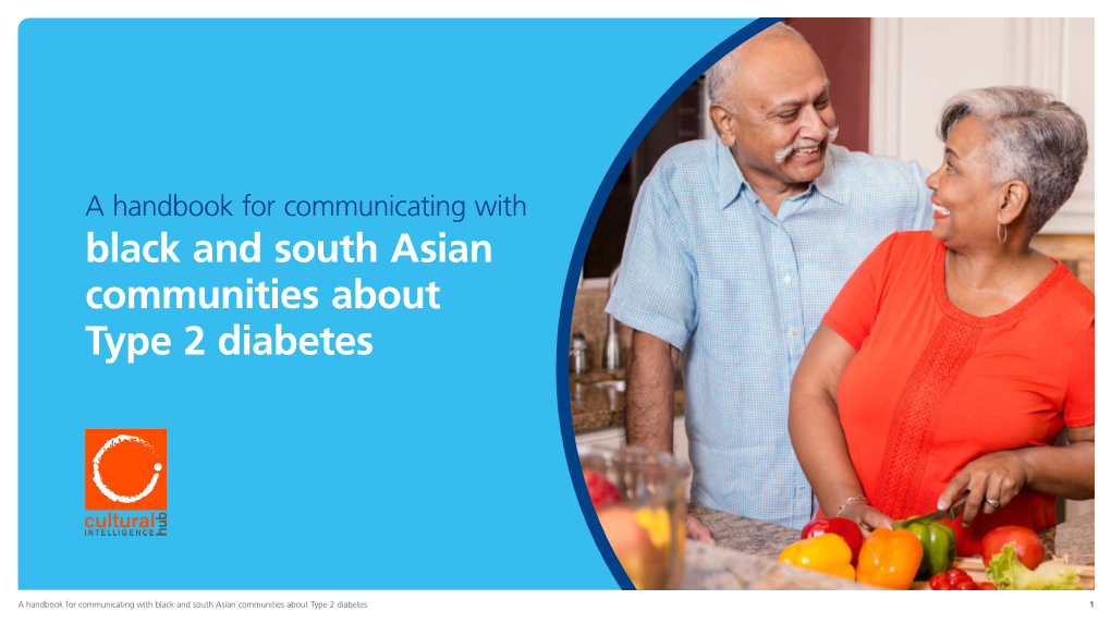 Black and South Asian Communities About Type 2 Diabetes