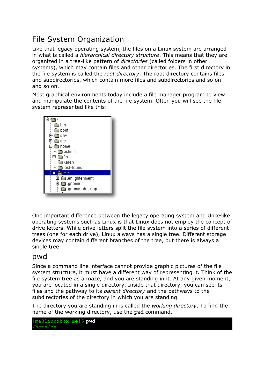 File System Organization