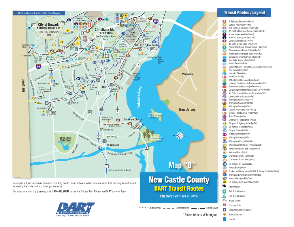 NC County Transit Rts Map B-M3-2.2.14