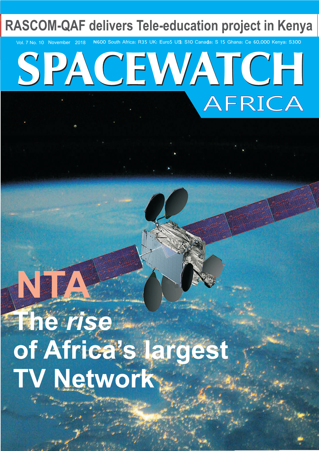 Spacewatchafrica November Edition 2018