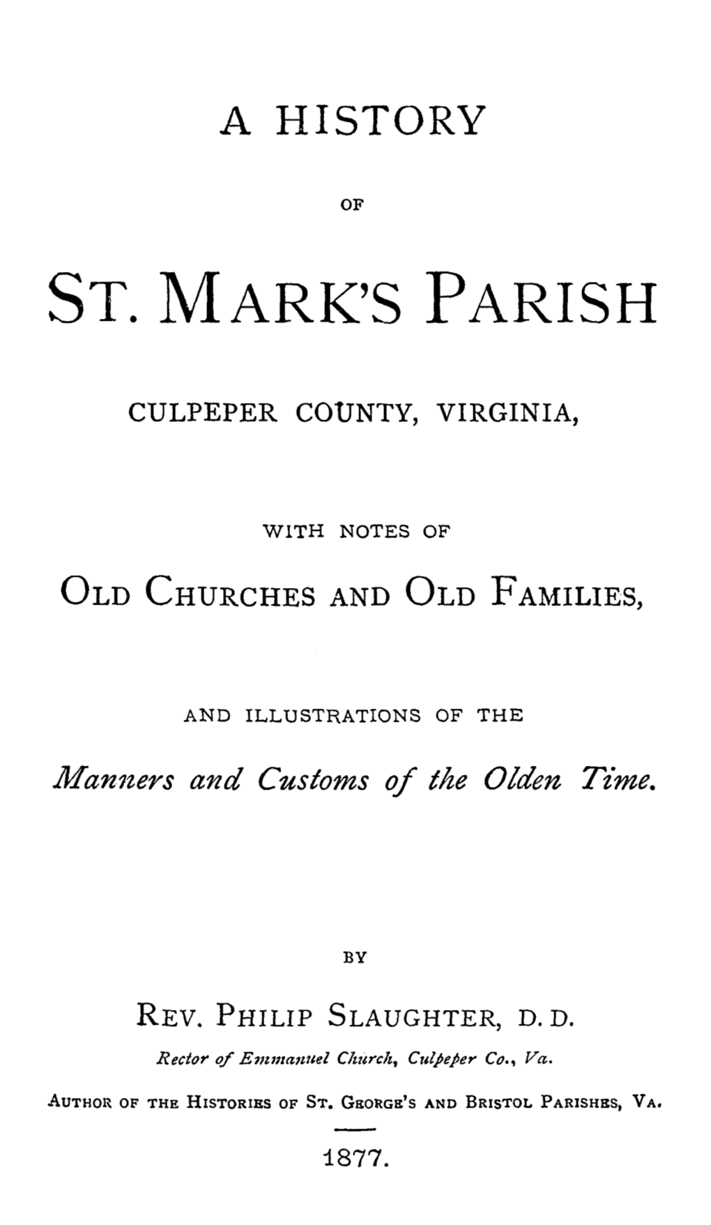 St. Mark's Parish