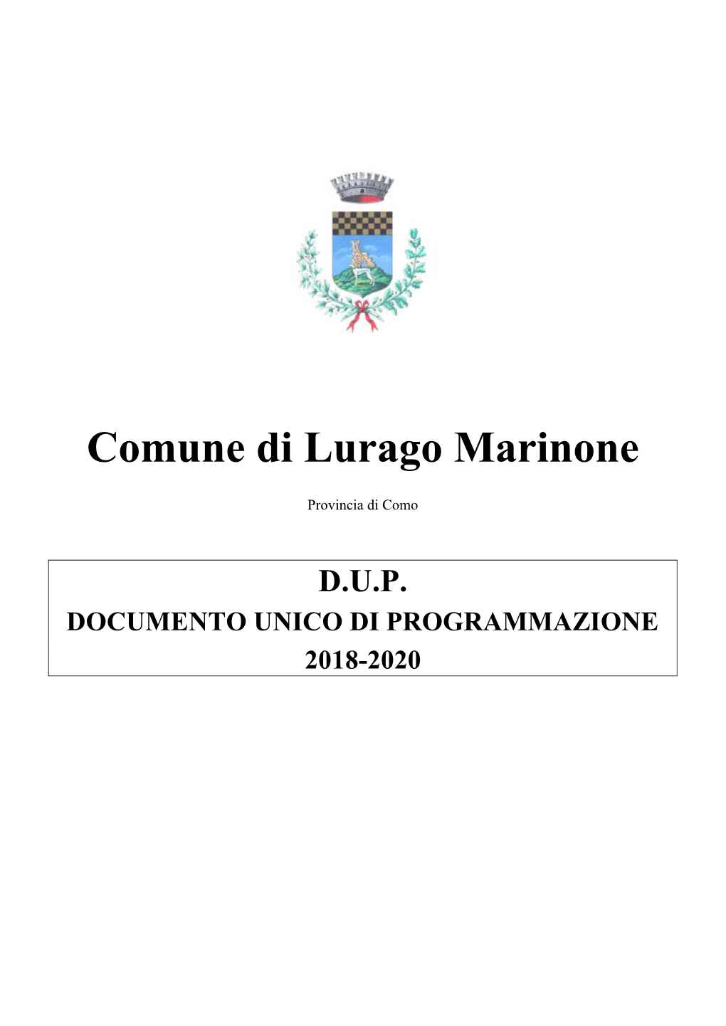 Comune Di Lurago Marinone