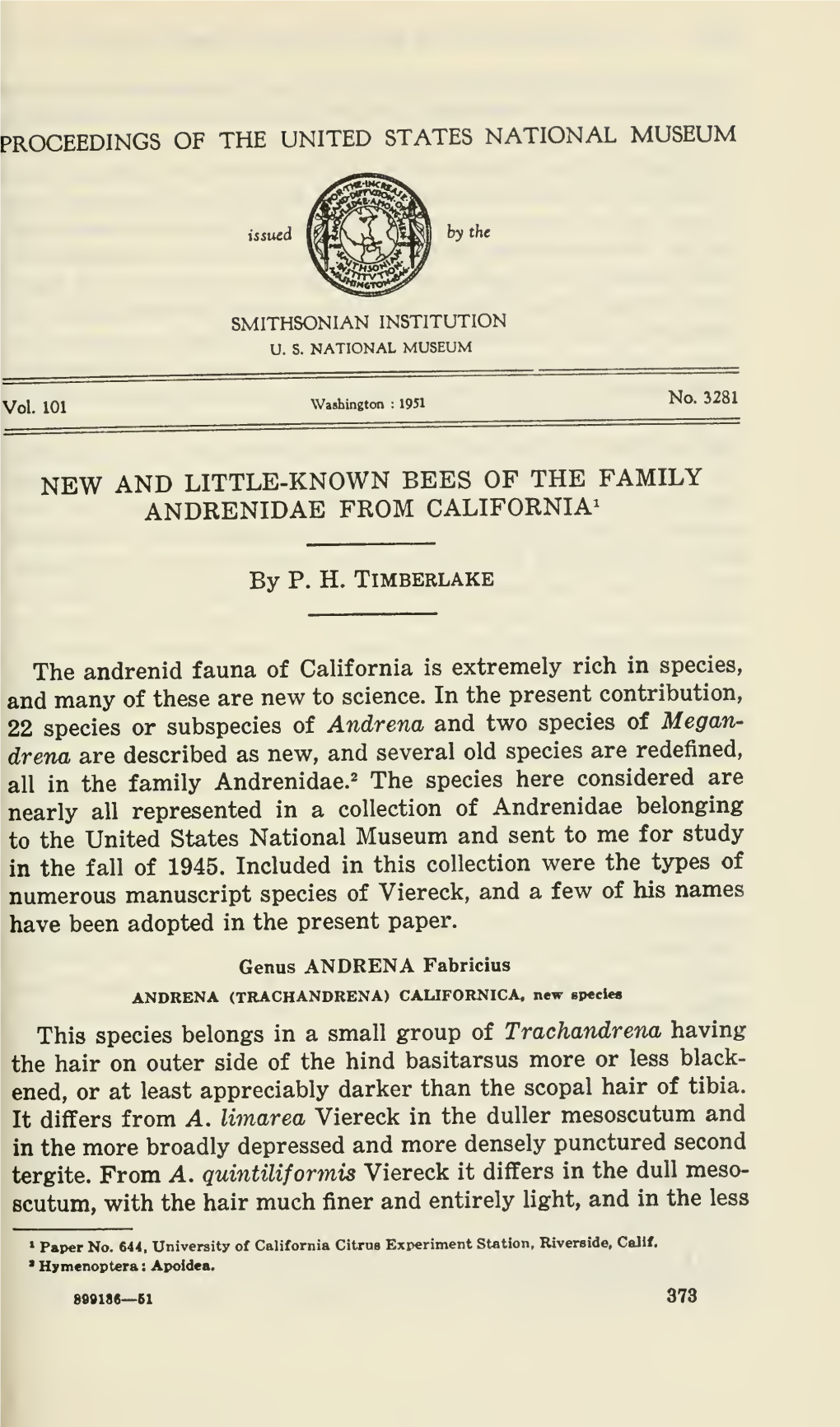 Proceedings of the United States National Museum